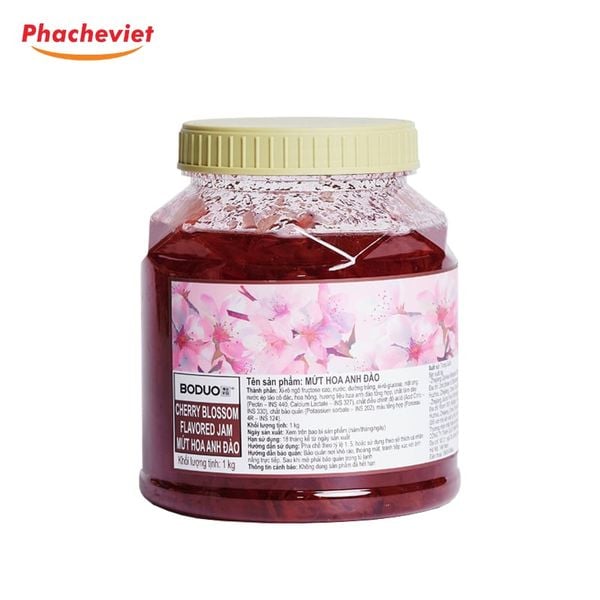 Mứt Boduo Hoa Anh Đào 1Kg