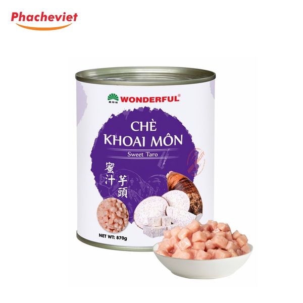 Chè Khoai Môn WonderFul 870gr