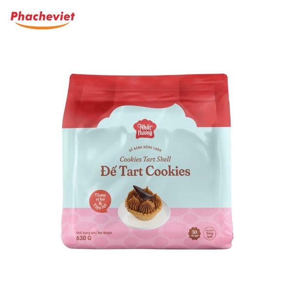 Đế Tart Cookies Nhất Hương 630g  30 Cái