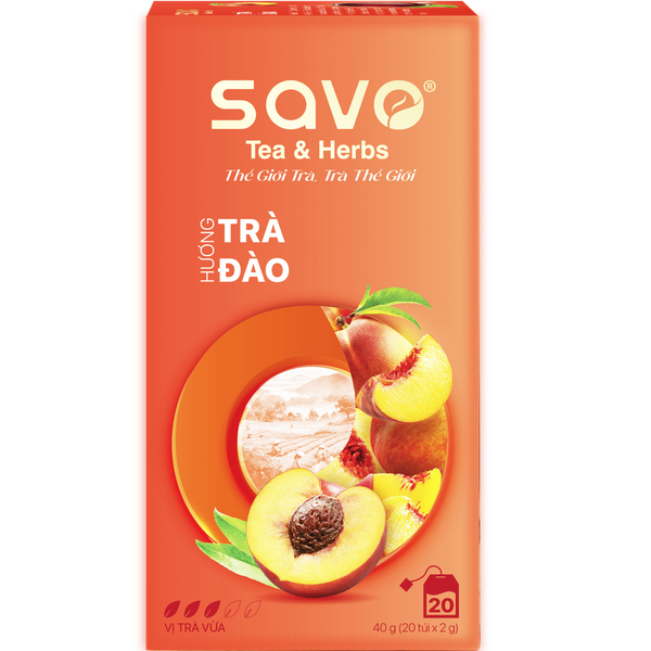 Trà Savo Trà Đào Túi Lọc