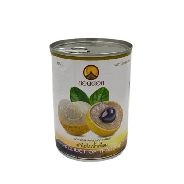 Nhãn ngâm Boddob Yot Doi 565g