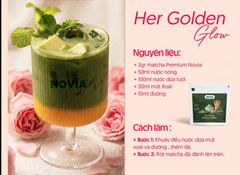 Bột Oolong Matcha Premium Novia 100g