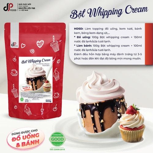 Bột Whipping Cream DP FOOD 500G