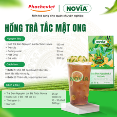 Trà Đen Nguyên Lá Bá Tước Novia 500g
