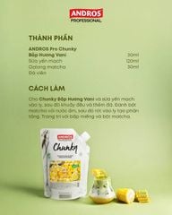Mứt Chunky Bắp Vani Andros 1kg