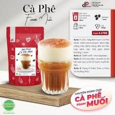 Bột Milk Foam Cà Phê Muối DP FOOD 500gr