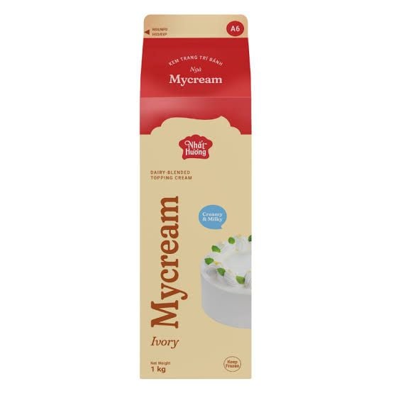 Kem Trang Trí Bánh Kem MyCream Ngà 1kg
