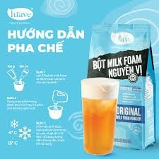 Bột Milk Foam Nguyên Vị Luave 500G