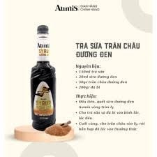 Syrup Aumis Đường Đen 750ml