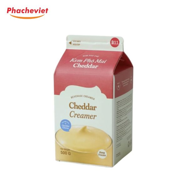Kem Phô Mai Cheddar Nhất Hương 500g