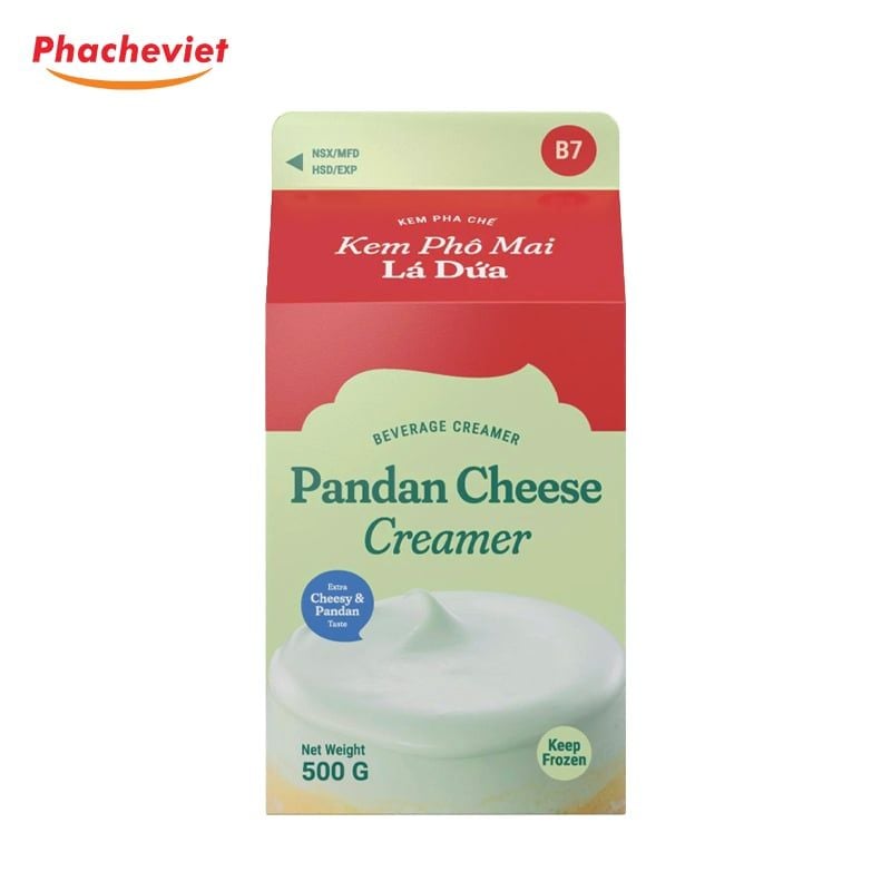 Kem Phô Mai Lá Dứa Nhất Hương 500gr