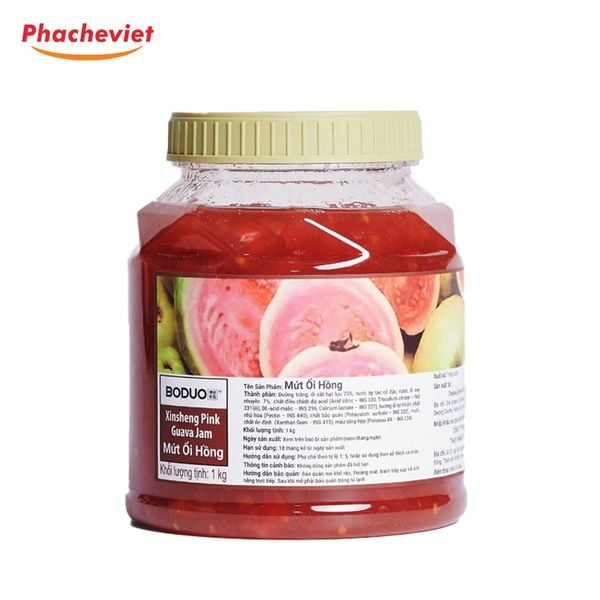 Mứt Boduo Ổi Hồng 1Kg
