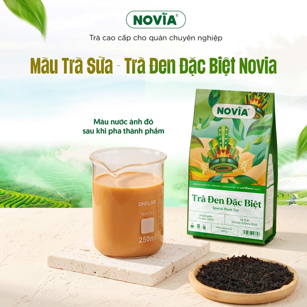 Trà Đen Đặc Biệt Novia 500g
