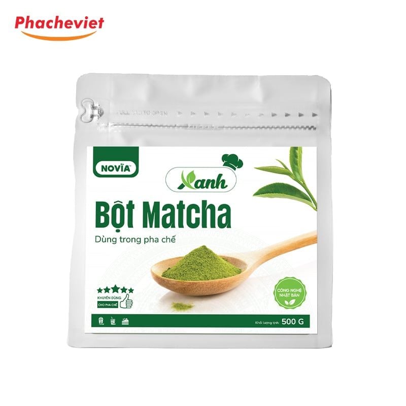 Bột Matcha Novia Xanh