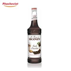 Syrup Monin Chocolate Đen -  Chocolate Dark 700ml