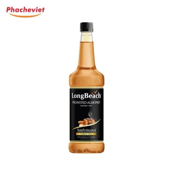 Syrup Longbeach Hạnh Nhân Rang 740ml