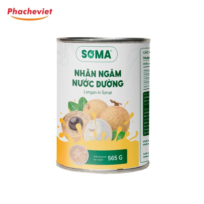 Nhãn Ngâm Soma 565g
