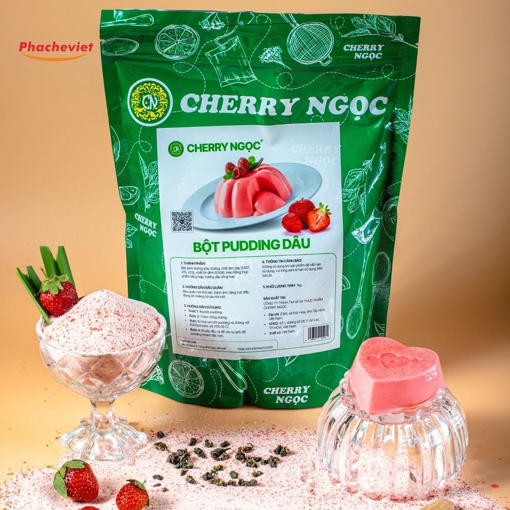 Puddding Cherry Ngọc 1Kg