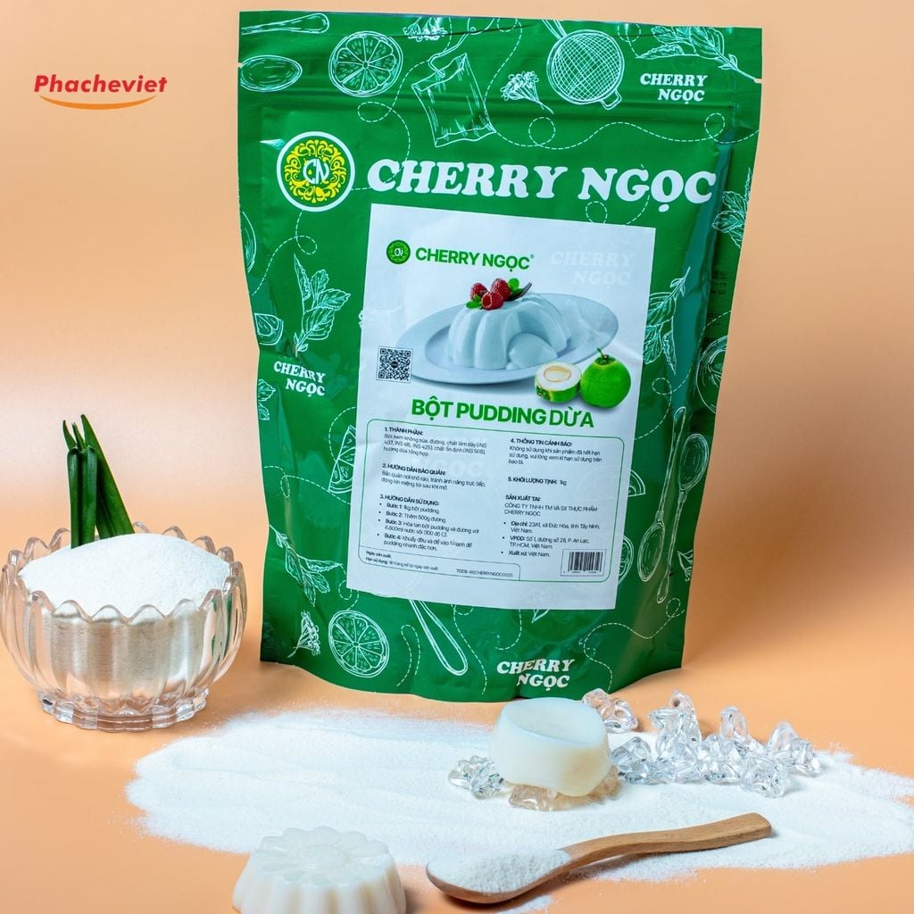 Puddding Cherry Ngọc 1Kg