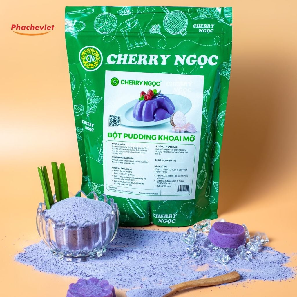 Puddding Cherry Ngọc 1Kg