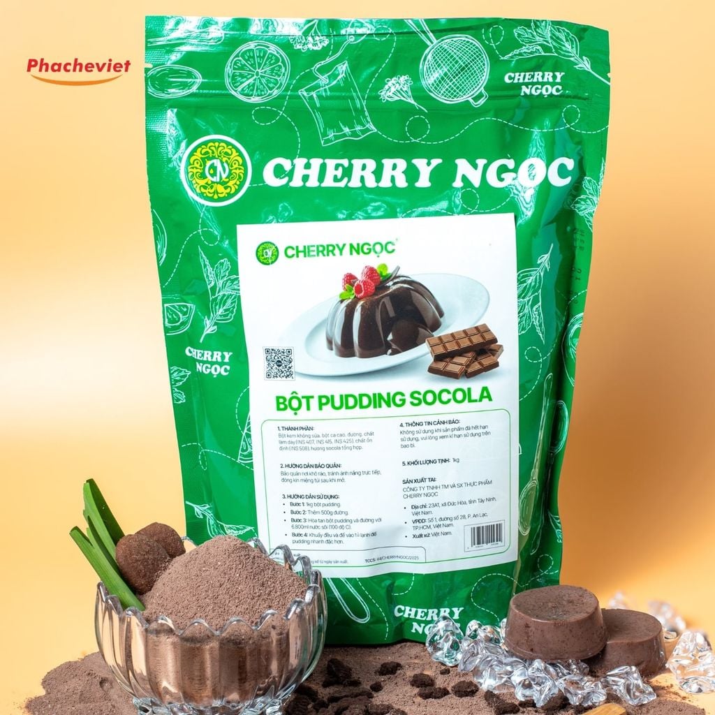Puddding Cherry Ngọc 1Kg