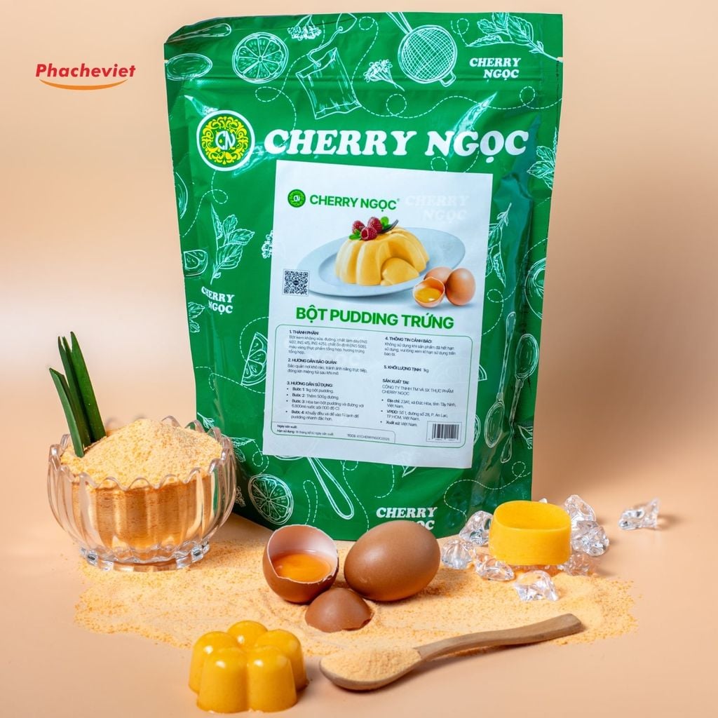 Puddding Cherry Ngọc 1Kg