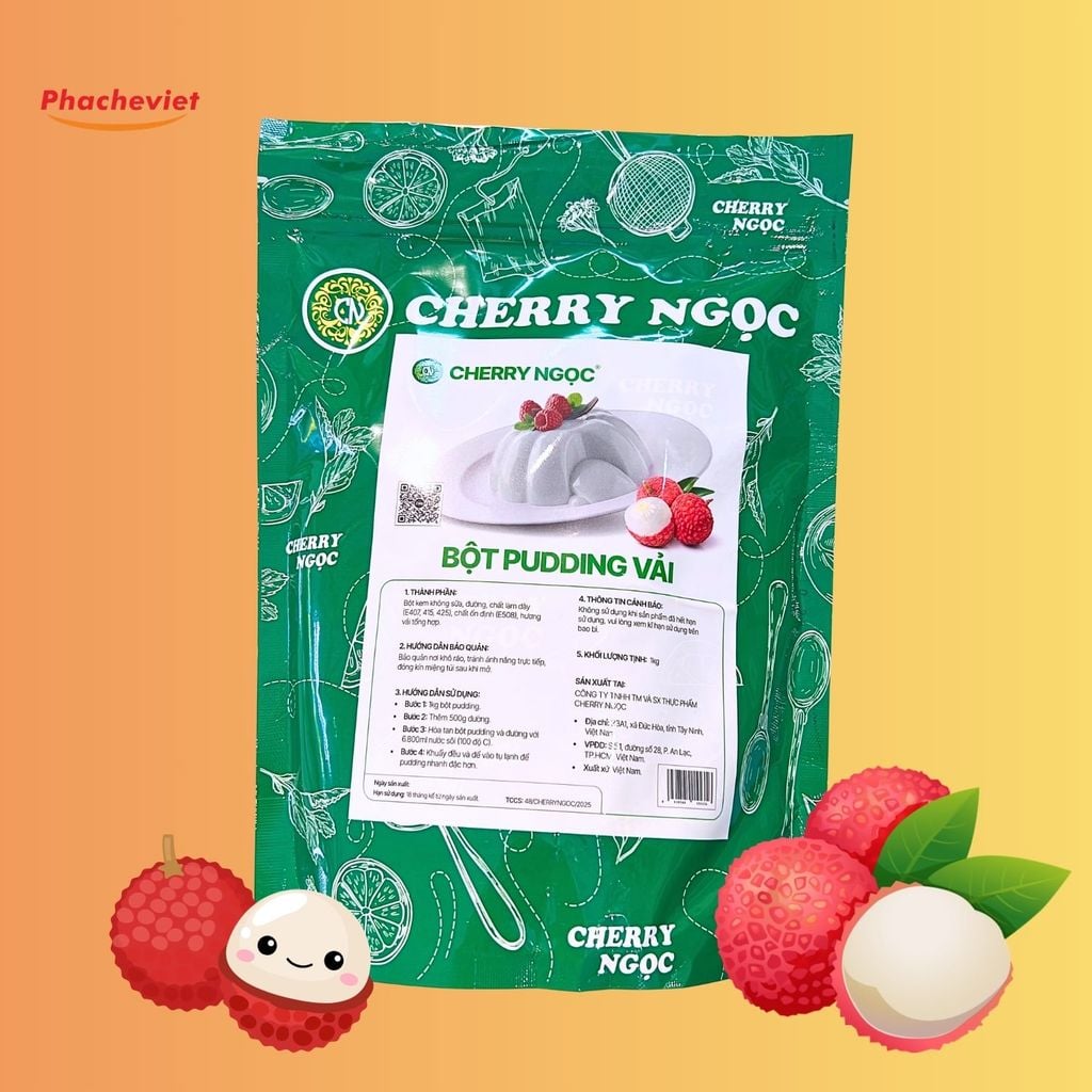 Puddding Cherry Ngọc 1Kg