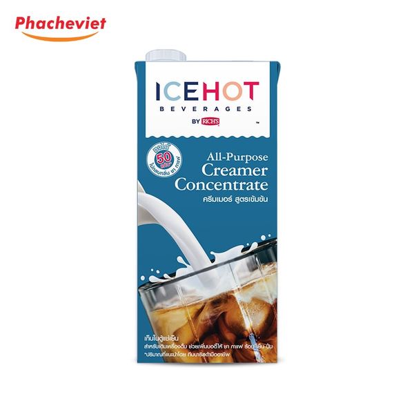 Kem Béo Thực Vật Cô Đặc IceHot Hộp 1Kg