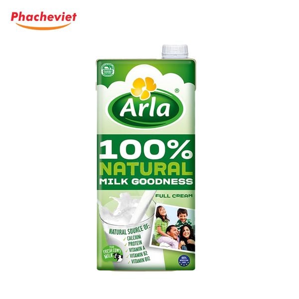 Sữa Tươi Tiệt Trùng Nguyên Kem Hữu Cơ Arla 1L