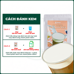 Bột Kem Topping Muối Biển BKB 500gr