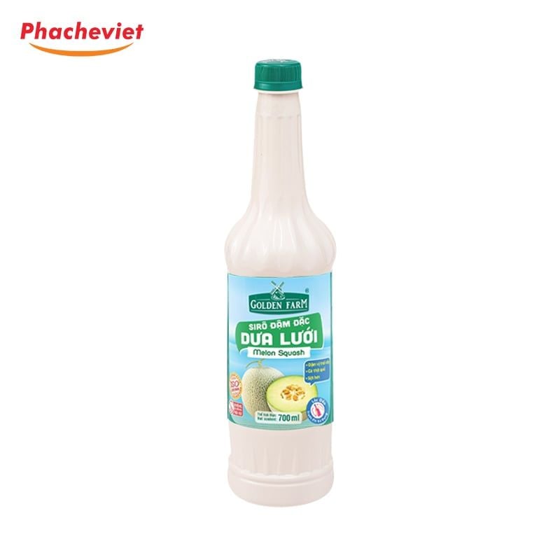 Syrup Goldenfarm Đậm Đặc 700ml Đủ Loại