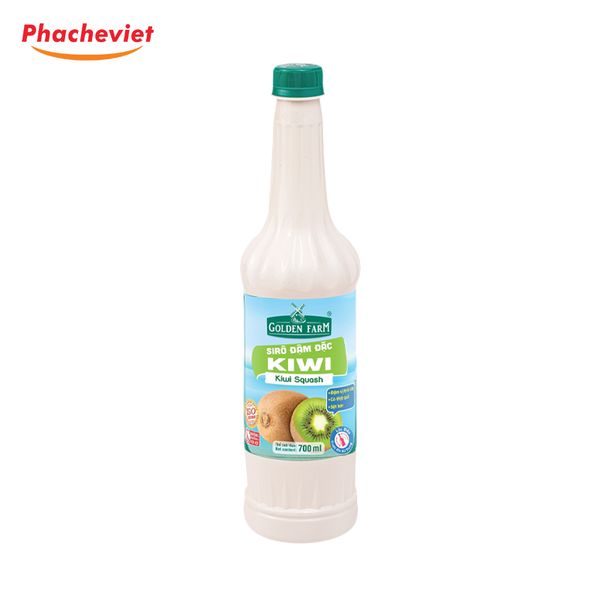 Syrup Goldenfarm Đậm Đặc Kiwi 700ml