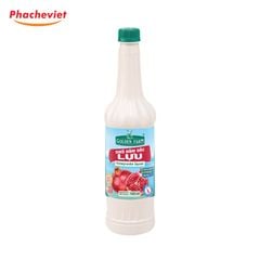 Syrup Goldenfarm Đậm Đặc Lựu 700ml