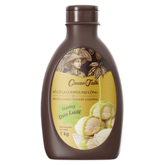 Xốt Socola Compound Lỏng Hương Dưa Lưới Cacao Talk Nhất Hương 1kg
