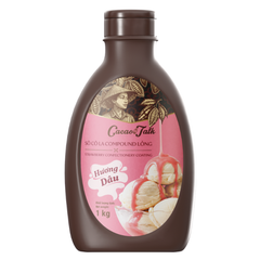 Xốt Socola Compound Lỏng Hương Dâu Cacao Talk Nhất Hương 1kg