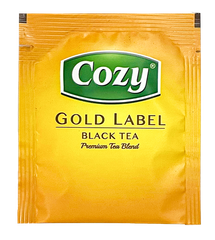 Trà Túi Lọc Cozy  Nhãn Vàng Gold Label Hộp 200g Gồm 100 Gói
