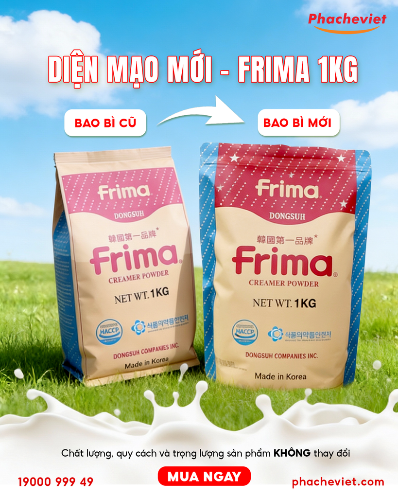 Bột Sữa Frima Hàn Quốc  - Bột Trà Sữa Ngon Cho Quán