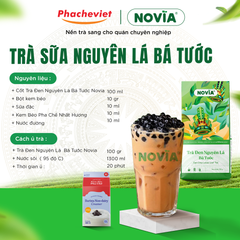 Trà Đen Nguyên Lá Bá Tước Novia 500g
