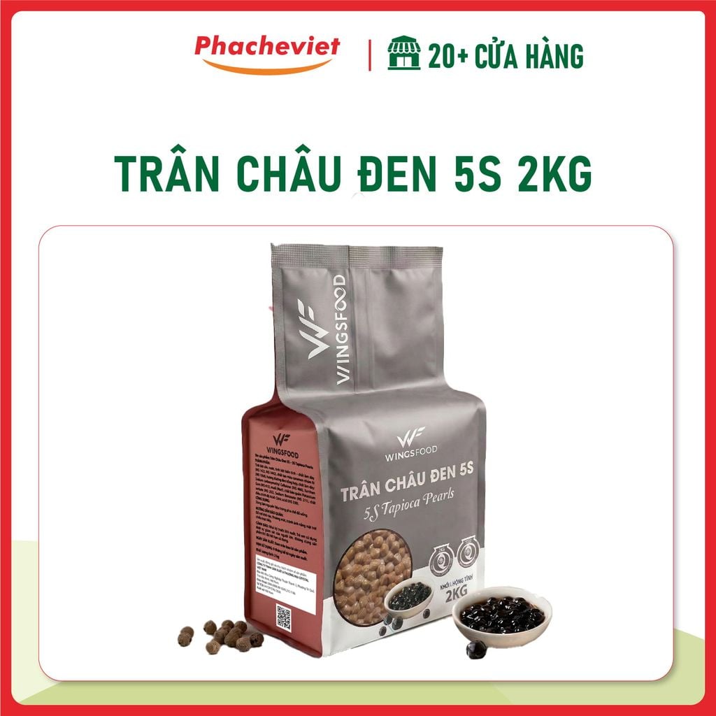 Trân Châu Đen 5S Gói 2kg