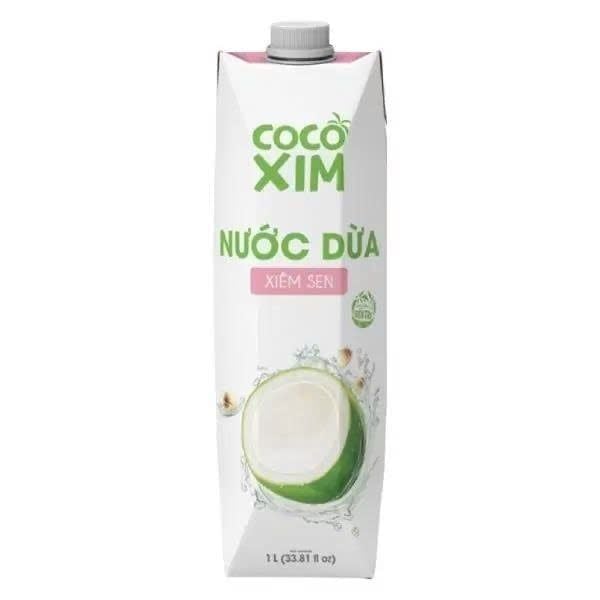 Nước Dừa Xiêm Sen Cocoxim 1L