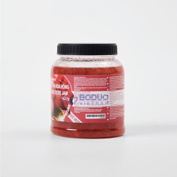 Mứt Boduo Signature Vải Hoa Hồng 900g
