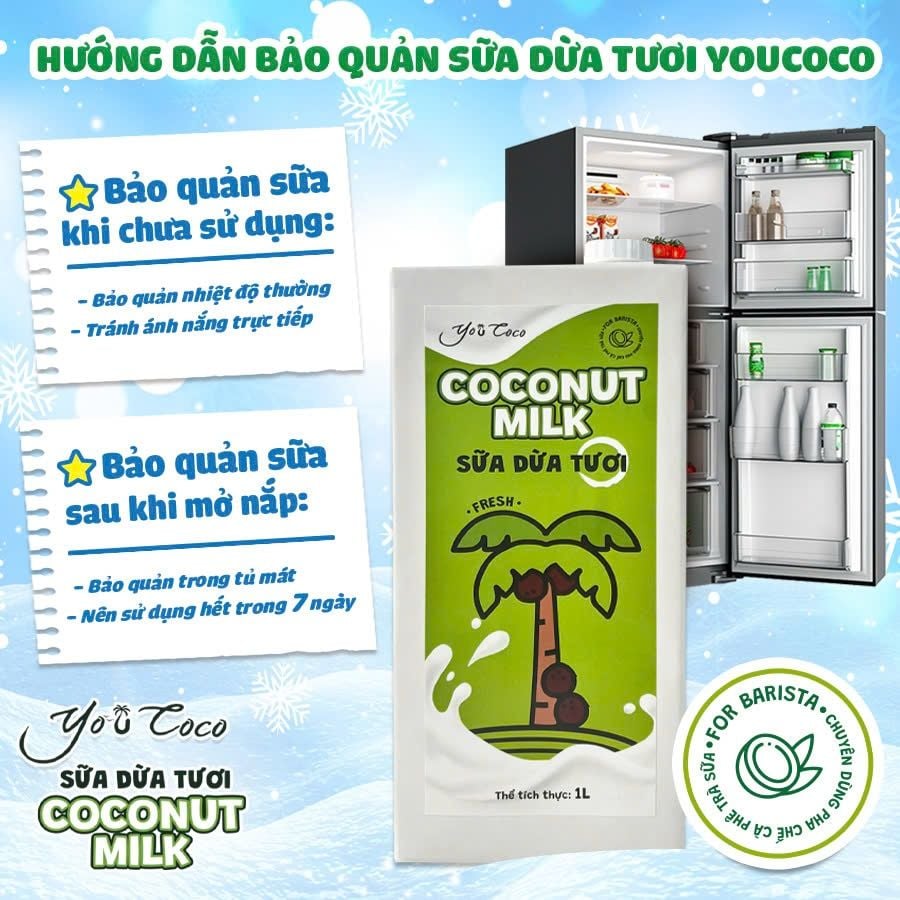 Sữa Dừa Youcoco 1L