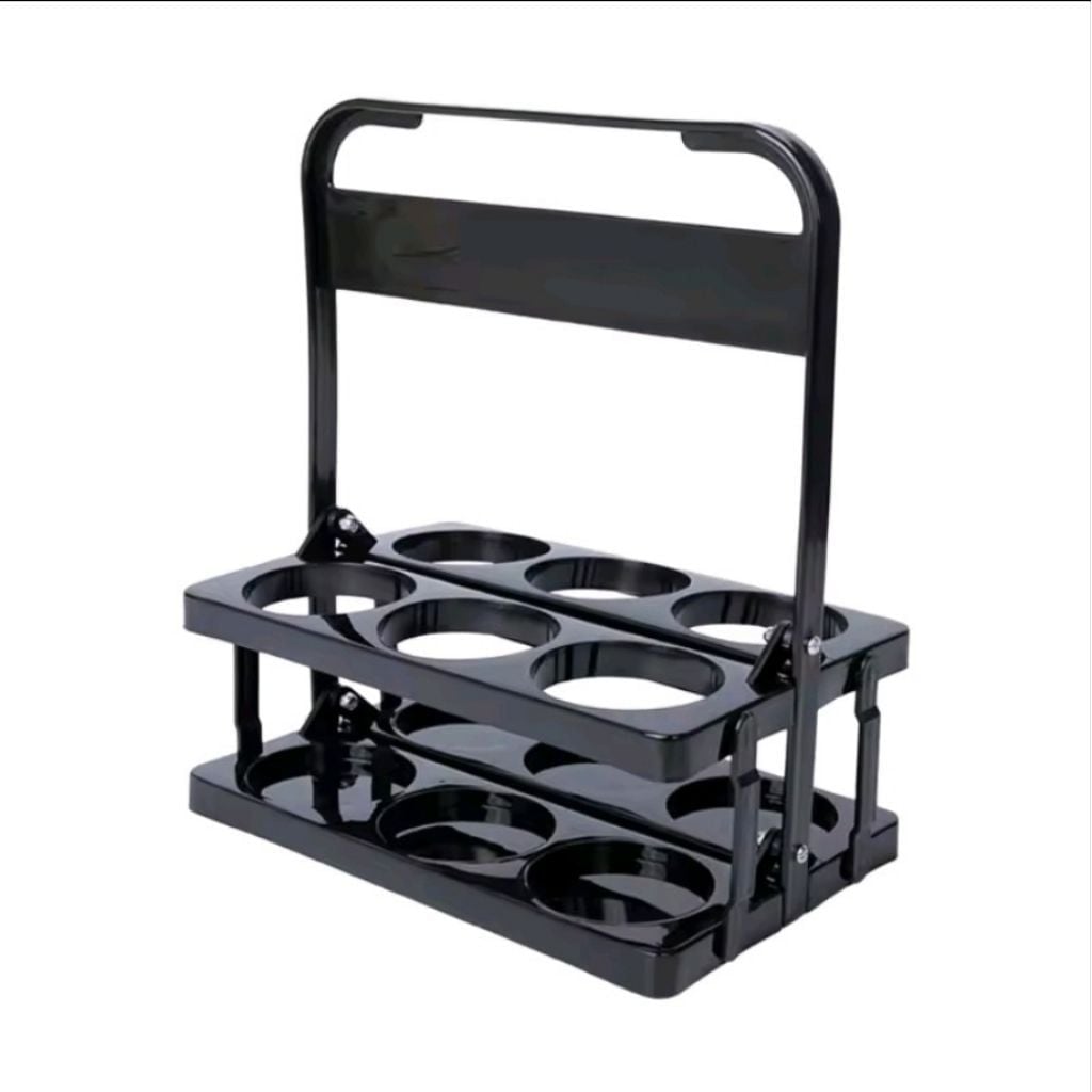 KHAY ĐỰNG Ly NƯỚC CÓ QUAI XÁCH DI ĐỘNG 6 NGĂN