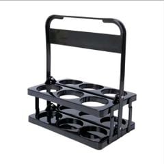 KHAY ĐỰNG Ly NƯỚC CÓ QUAI XÁCH DI ĐỘNG 6 NGĂN