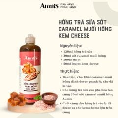 Xốt  Aumis Caramel Muối Hồng 640g