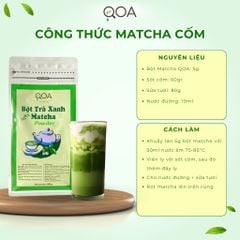 Bột Trà Xanh Matcha QOA Đài Loan 500g