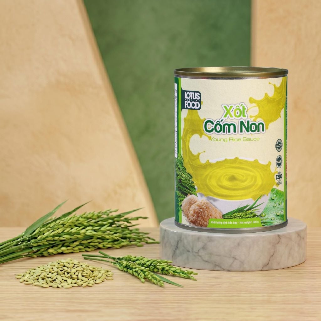 Xốt Cốm Non Lotus 600g