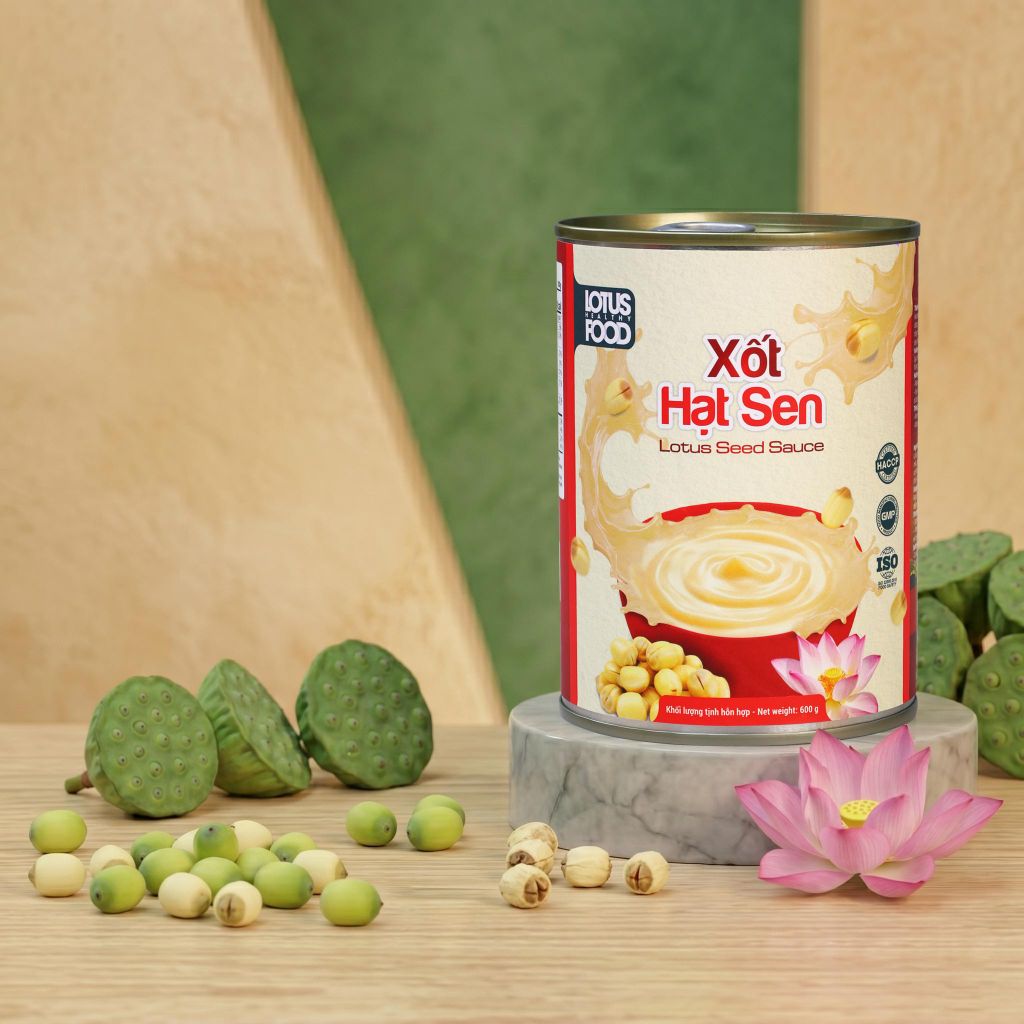 Xốt Hạt Sen Lotus 600g
