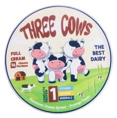 Phô Mai Ai Cập Three Cows 16 Miếng 204g