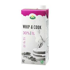 Kem Sữa Whip Cook Arla Pro 30% Béo Hộp 1 Lít